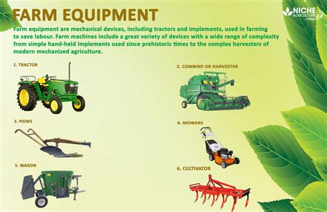 Farming Equipment and Infrastructure